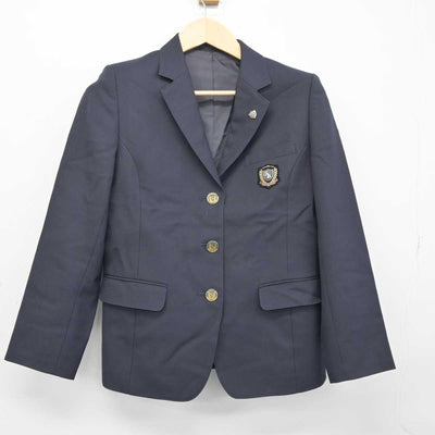 【中古】埼玉県 栄北高等学校 女子制服 4点 (ブレザー・シャツ・スカート) sf044502