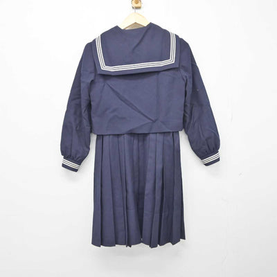 【中古】福岡県 筑紫女学園中学高等学校 女子制服 3点 (セーラー服・ジャンパースカート) sf044521