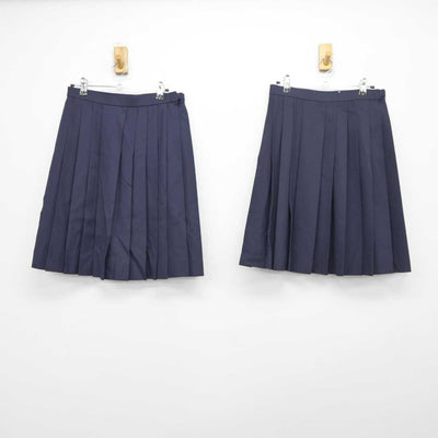 【中古】大阪府 吹田市立青山台中学校 女子制服 4点 (セーラー服・スカート) sf044538