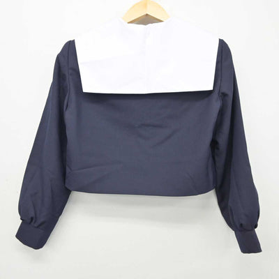 【中古】岐阜県 笠松中学校 女子制服 2点 (セーラー服) sf044549