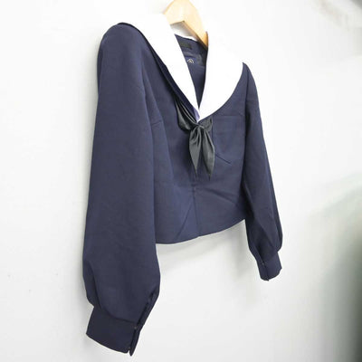 【中古】岐阜県 笠松中学校 女子制服 2点 (セーラー服) sf044549