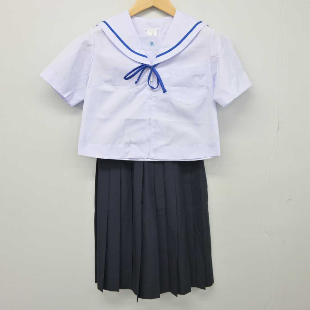 【中古】岐阜県 笠松中学校 女子制服 4点 (セーラー服・スカート) sf044551 | 中古制服通販パレイド