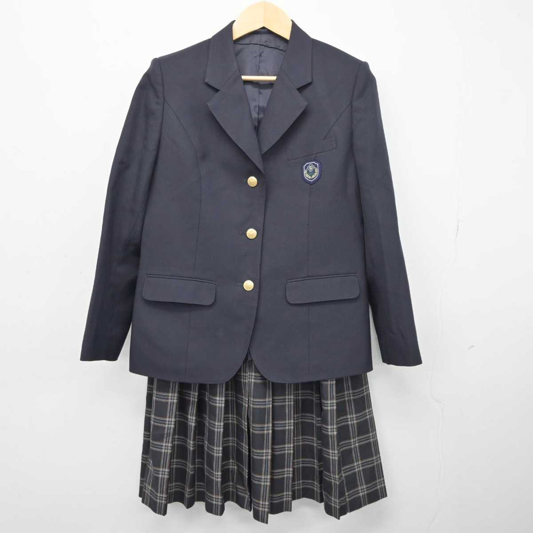 【中古】東京都 志村第四中学校 女子制服 3点 (ブレザー・ニット・スカート) sf044558 | 中古制服通販パレイド