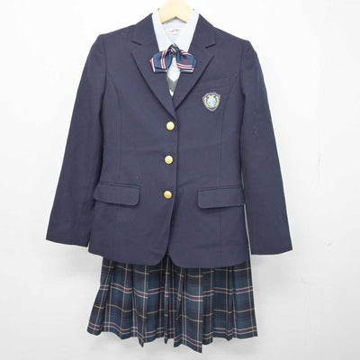 【中古】北海道 札幌山の手高等学校 女子制服 5点 (ブレザー・ニット・シャツ・スカート) sf044560