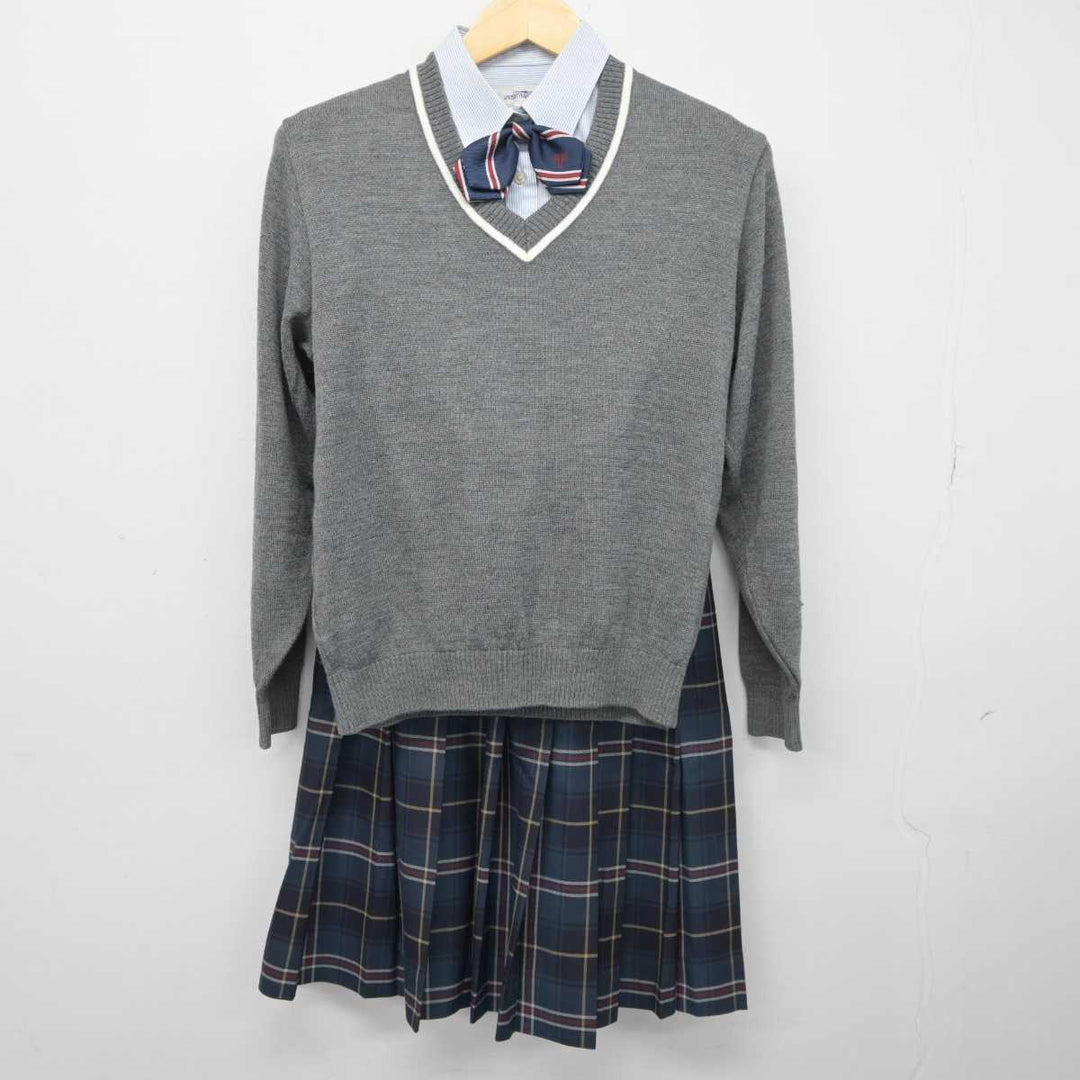 【中古】北海道 札幌山の手高等学校 女子制服 5点 (ブレザー・ニット・シャツ・スカート) sf044560 | 中古制服通販パレイド