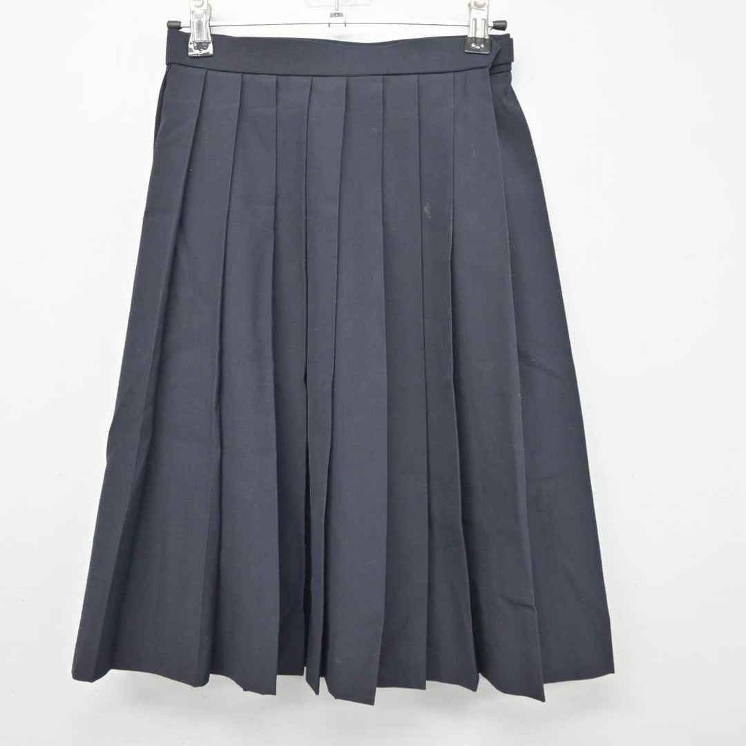 中古】岡山県 倉敷南高等学校 女子制服 3点 (ニットベスト