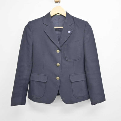 【中古】神奈川県 野川中学校 女子制服 3点 (ブレザー・スカート) sf044574