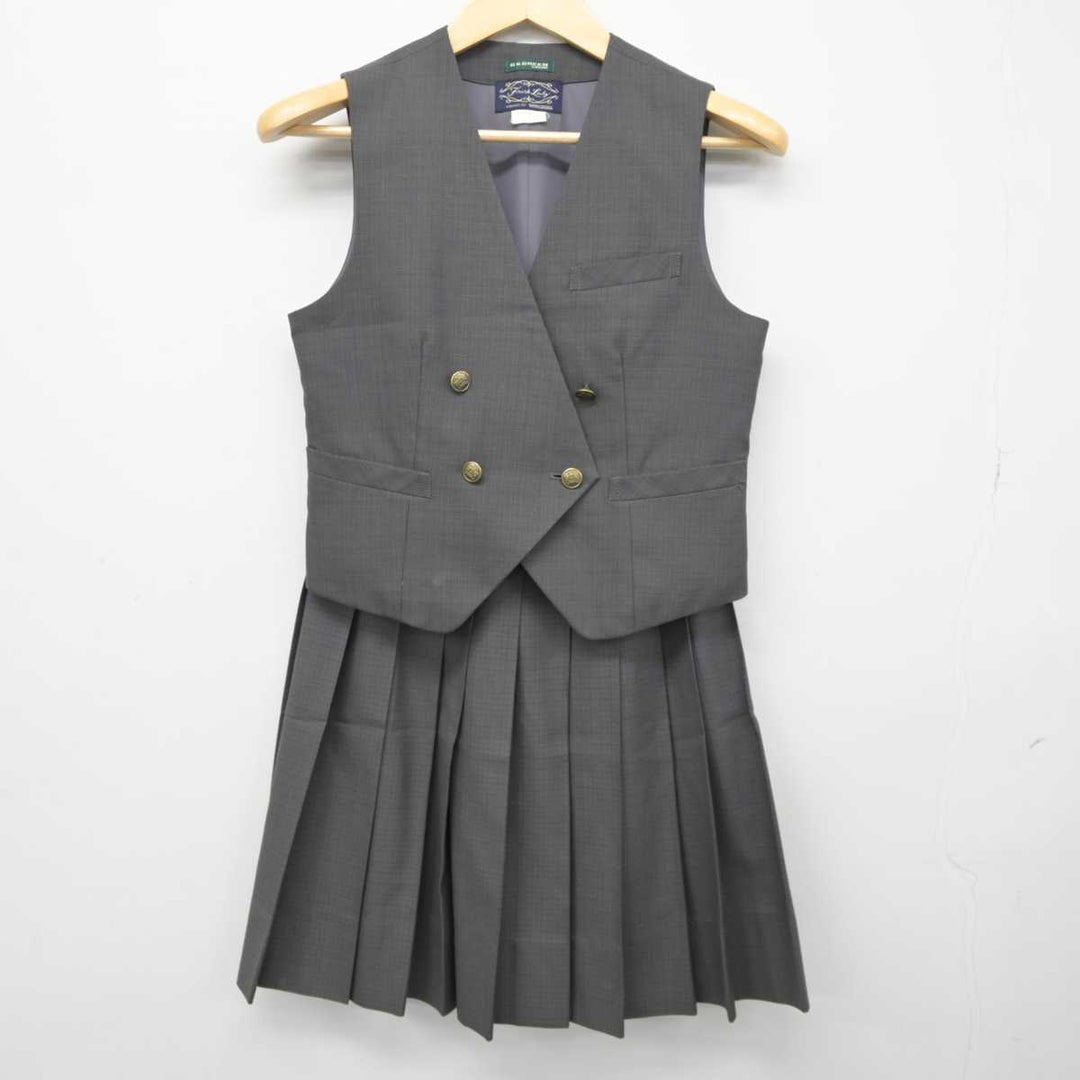 【中古】神奈川県 野川中学校 女子制服 2点 (ベスト・スカート) sf044575 | 中古制服通販パレイド