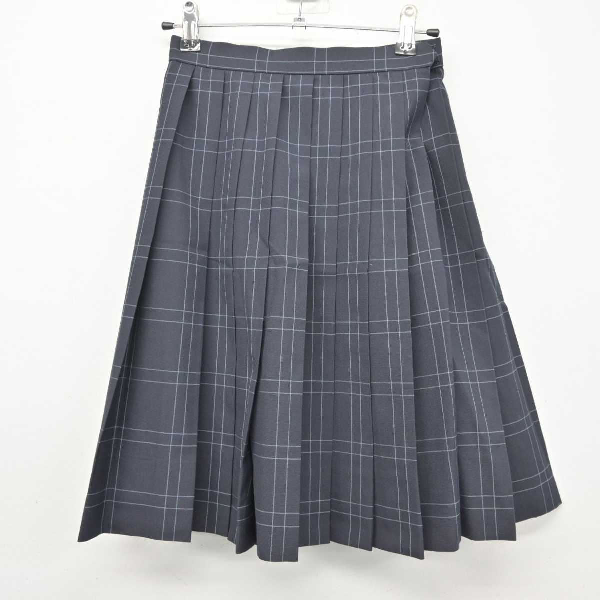 【中古】神奈川県 横浜旭陵高等学校 女子制服 2点 (ブレザー・スカート) sf044581