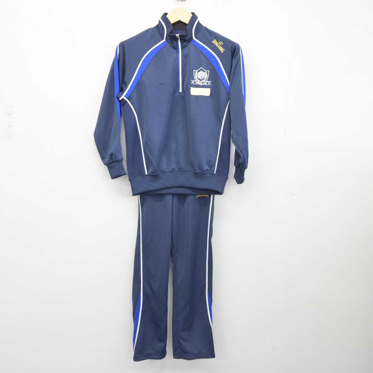 【中古】大阪府 深野中学校 女子制服 2点 (ジャージ 上・ジャージ 下) sf044586