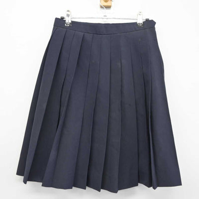 【中古】千葉県 栗ケ沢中学校 女子制服 2点 (セーラー服・スカート) sf044588