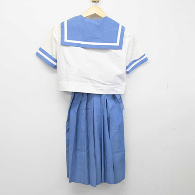 【中古】熊本県 山鹿中学校 女子制服 2点 (セーラー服・スカート) sf044596