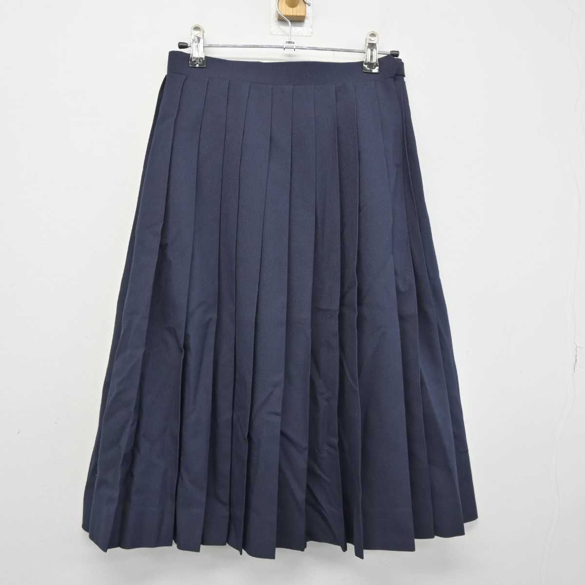 【中古】埼玉県 植竹中学校 女子制服 2点 (ブレザー・スカート) sf044601