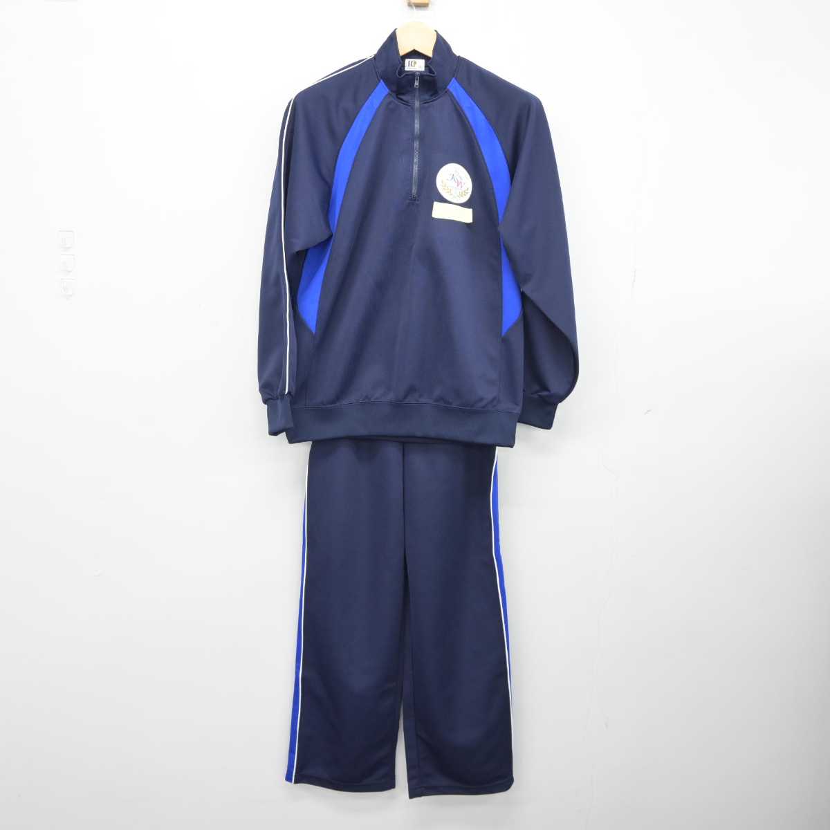 【中古】香川県 四国学院大学香川西高等学校 女子制服 2点 (ジャージ 上・ジャージ 下) sf044606