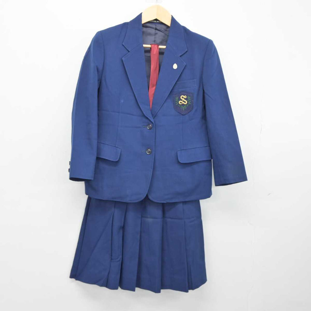 中古】東京都 関中学校 女子制服 5点 (ブレザー・ベスト・スカート) sf044613 | 中古制服通販パレイド