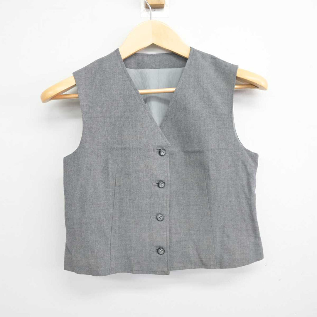 中古】東京都 練馬区立関中学校 女子制服 3点 (ベスト・シャツ 中古】東京都 練馬区立関中学校 女子制服 3点 (ベスト・シャツ