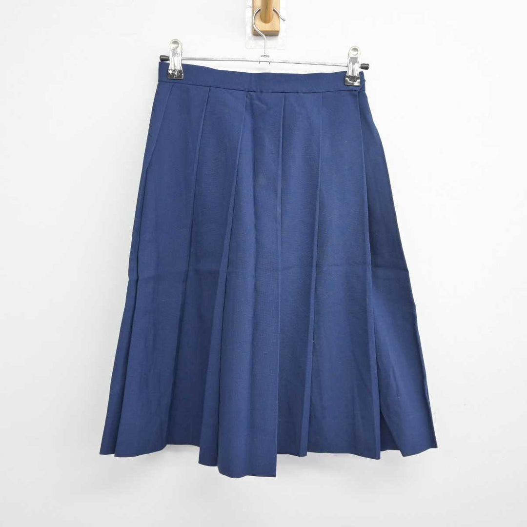 中古】東京都 練馬区立関中学校 女子制服 3点 (ベスト・シャツ