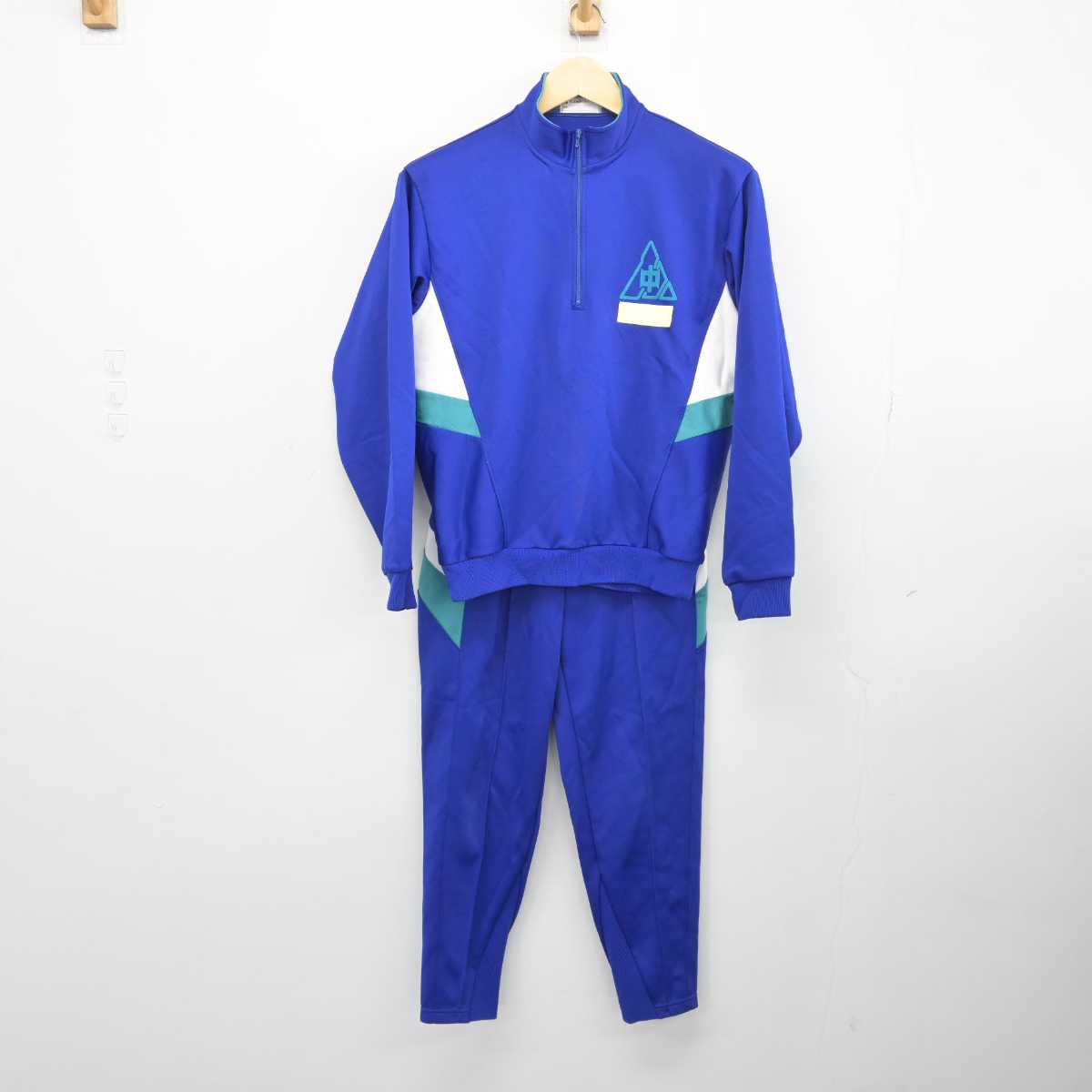 【中古】富山県 堀川中学校 女子制服 2点 (ジャージ 上・ジャージ 下) sf044629