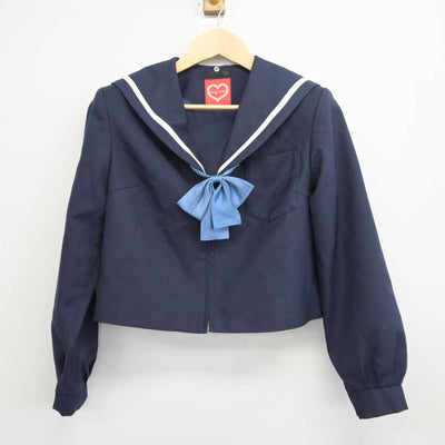 【中古】愛知県 日進北中学校 女子制服 3点 (セーラー服・スカート) sf044644