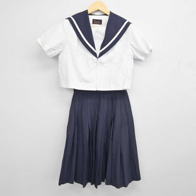 【中古】愛知県 日進北中学校 女子制服 3点 (セーラー服・スカート) sf044649