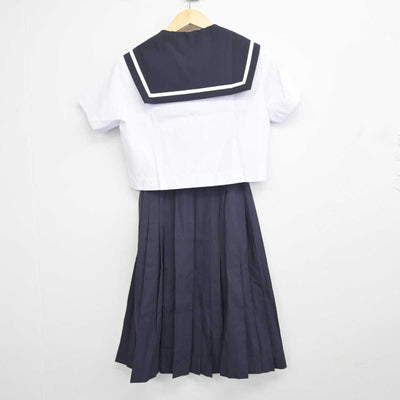 【中古】愛知県 日進北中学校 女子制服 2点 (セーラー服・スカート) sf044651