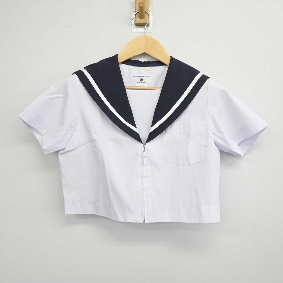 【中古】愛知県 日進北中学校 女子制服 2点 (セーラー服・スカート) sf044651