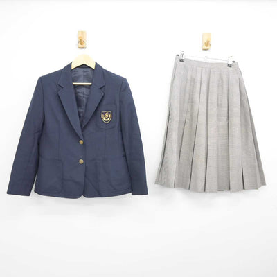 【中古】東京都 町田市立堺中学校 女子制服 2点 (ブレザー・スカート) sf044666