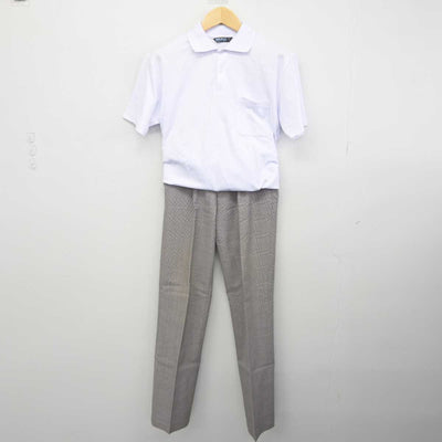 【中古】東京都 町田市立堺中学校 男子制服 2点 (シャツ・ズボン) sf044669