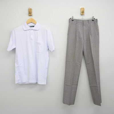 【中古】東京都 町田市立堺中学校 男子制服 2点 (シャツ・ズボン) sf044669