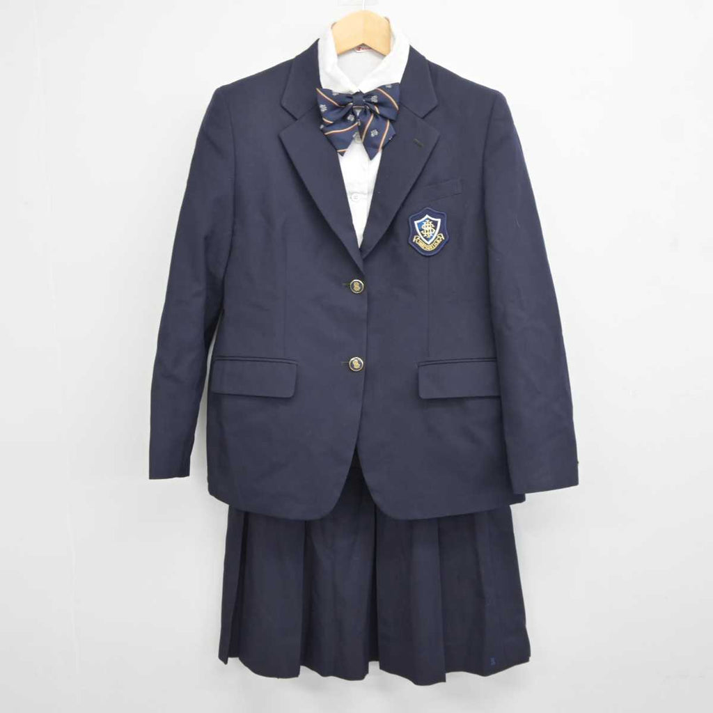 【中古】埼玉県 岩槻高等学校 女子制服 4点 (ブレザー・シャツ・スカート) sf044672