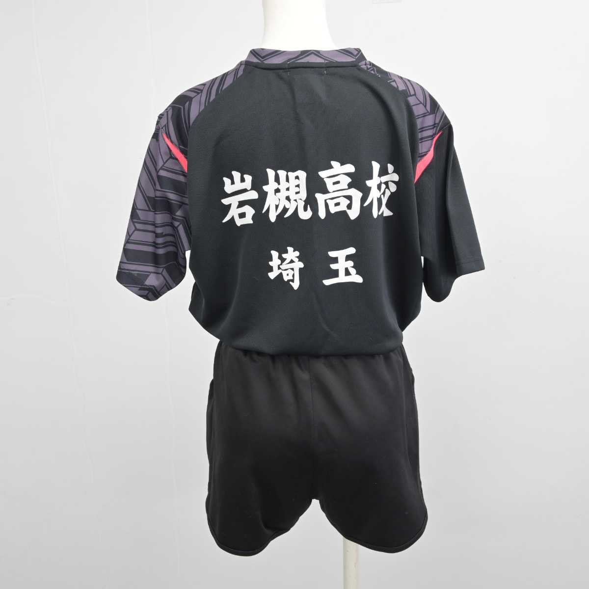 【中古】埼玉県 岩槻高等学校/バトミントン部ユニフォーム 女子制服 3点 (部活ユニフォーム 上・部活ユニフォーム 上・部活ユニフォーム 下) sf044676