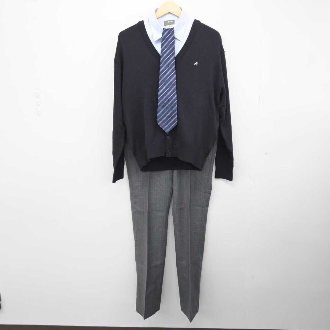 中古】 飛鳥未来高等学校 男子制服 5点 (ブレザー・ニット・シャツ・ズボン) sf044680 | 中古制服通販パレイド