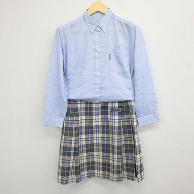 【中古】大阪府 追手門学院高等学校 女子制服 3点 (シャツ・シャツ・スカート) sf044687