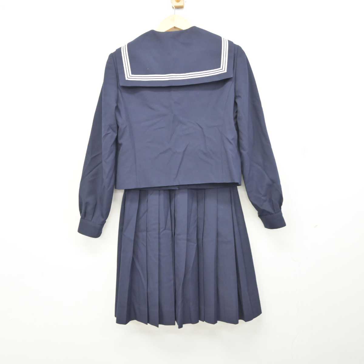 中古】青森県 青森市立北中学校 女子制服 3点 (セーラー服・スカート) sf044692 | 中古制服通販パレイド