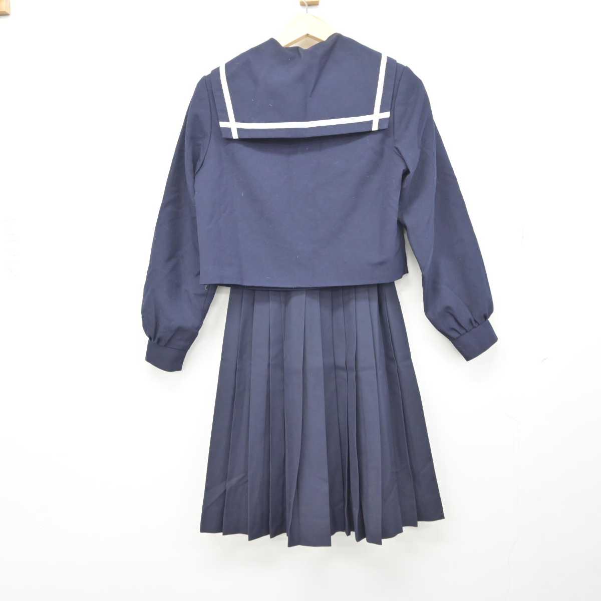 【中古】愛知県 刈谷北高等学校 女子制服 2点 (セーラー服・スカート) sf044697