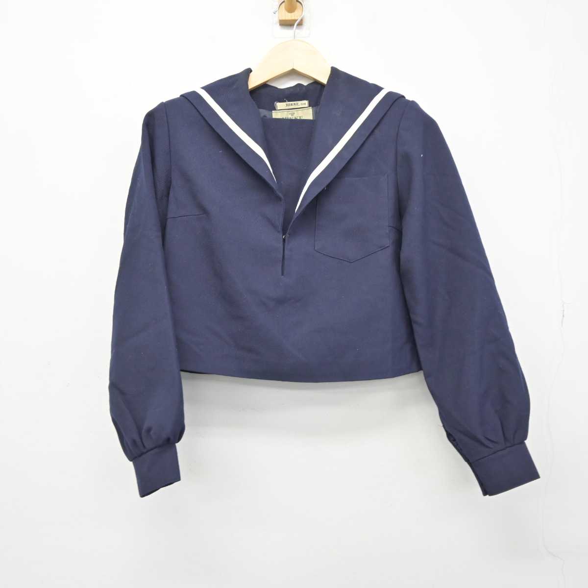 【中古】愛知県 刈谷北高等学校 女子制服 2点 (セーラー服・スカート) sf044697