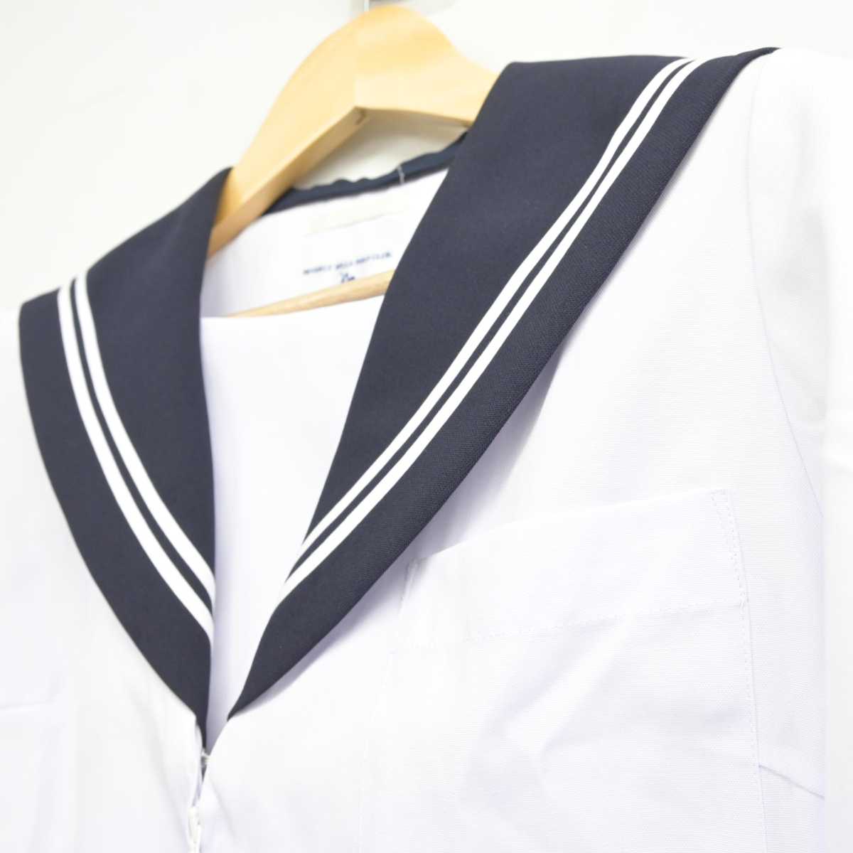 【中古】愛知県 常滑市立鬼崎中学校 女子制服 2点 (セーラー服) sf044703