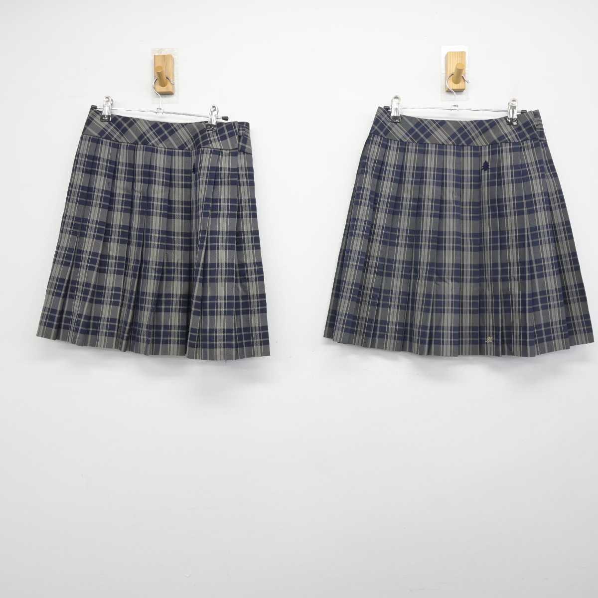 【中古】東京都 目黒高等学校 女子制服 4点 (ブレザー・スカート) sf044707