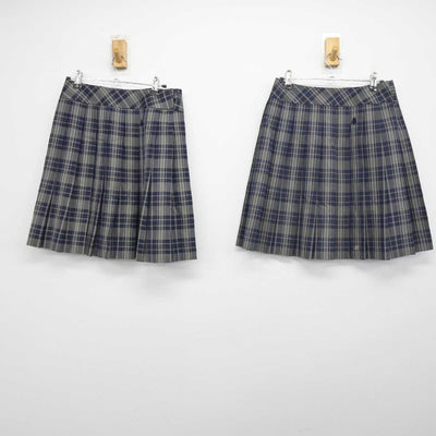 【中古】東京都 目黒高等学校 女子制服 4点 (ブレザー・スカート) sf044707