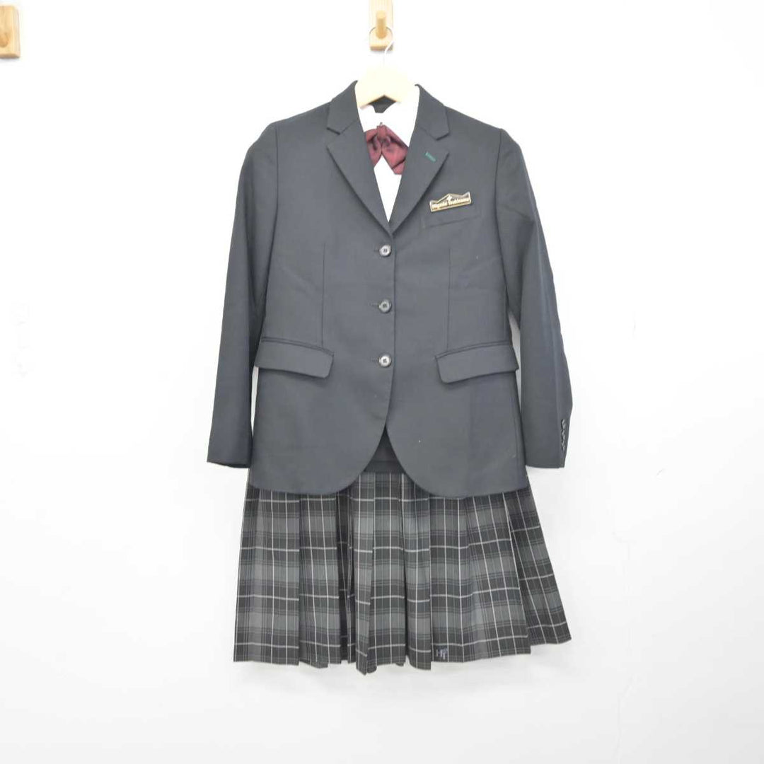 【中古】北海道 東月寒中学校 女子制服 4点 (ブレザー・シャツ・スカート) sf044713 | 中古制服通販パレイド