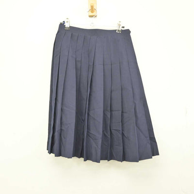 【中古】埼玉県 蕨市立第一中学校 女子制服 3点 (ベスト・シャツ・スカート) sf044723