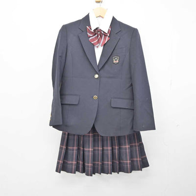 【中古】埼玉県 春日部特別支援学校 女子制服 4点 (ブレザー・シャツ・スカート) sf044734