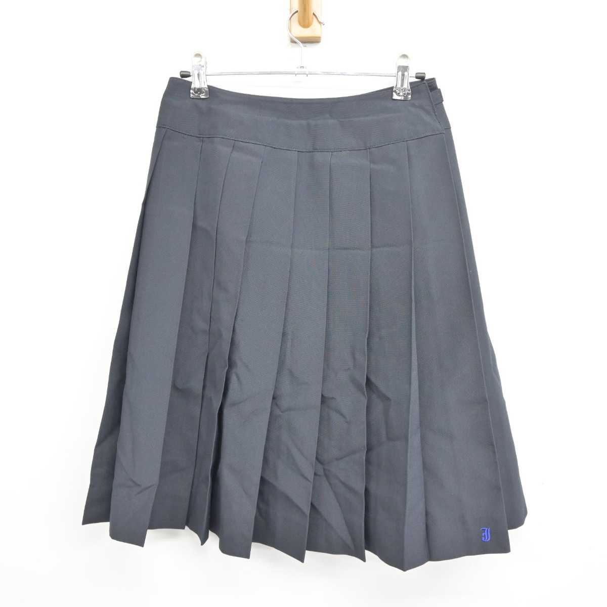 【中古】東京都 城北高等学校 女子制服 3点 (シャツ・スカート) sf044744