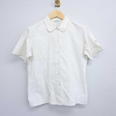 【中古】福岡県 田川高等学校 女子制服 3点 (ニットベスト・シャツ・スカート) sf044776