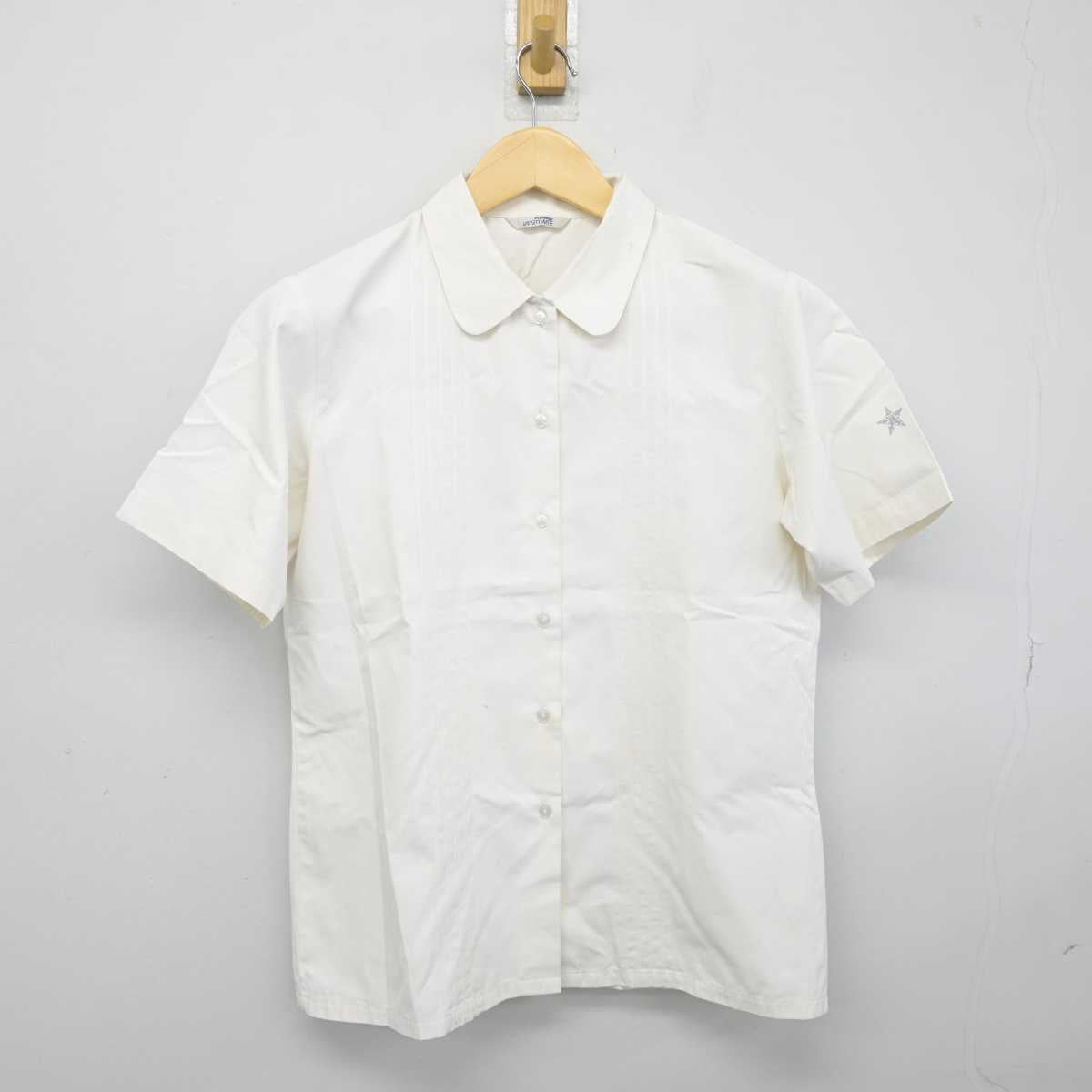 【中古】福岡県 田川高等学校 女子制服 2点 (シャツ・シャツ) sf044777