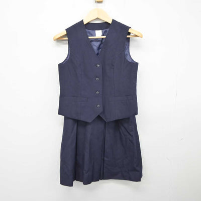 【中古】埼玉県 伊奈学園総合高等学校 女子制服 3点 (ブレザー・ニットベスト・スカート) sf044782