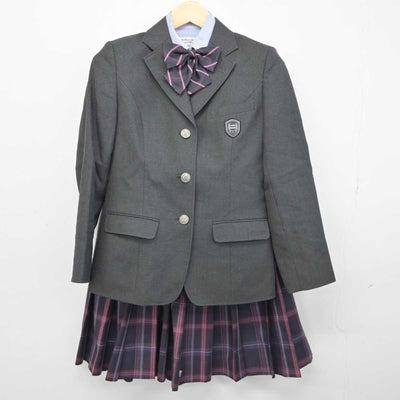 【中古】埼玉県 秋草学園高等学校 女子制服 5点 (ブレザー・シャツ・スカート) sf044790