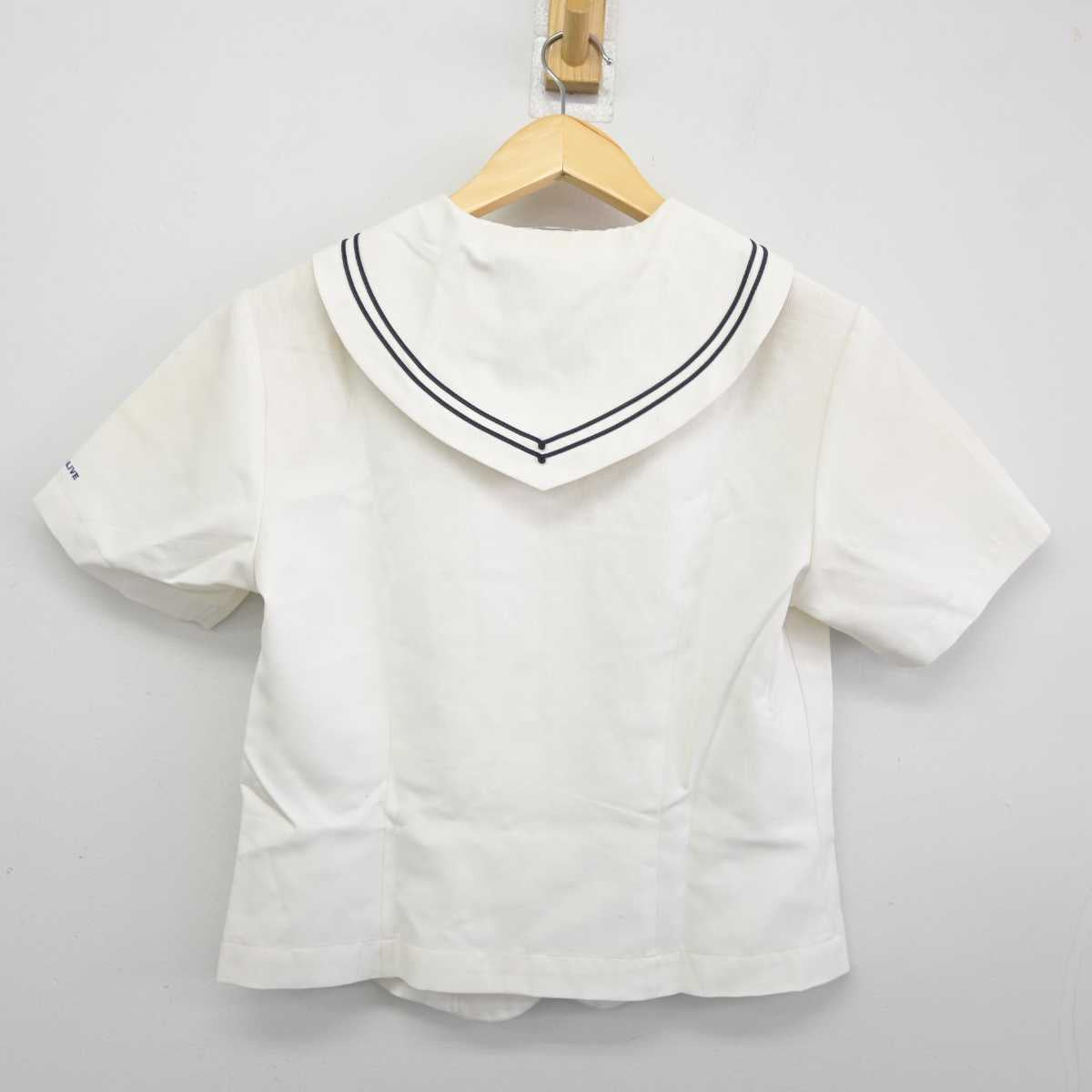 【中古】埼玉県 秋草学園高等学校 女子制服 2点 (ベスト・セーラー服) sf044793