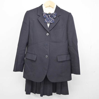 【中古】静岡県 富士見高等学校 女子制服 5点 (ブレザー・ベスト・シャツ・スカート) sf044796