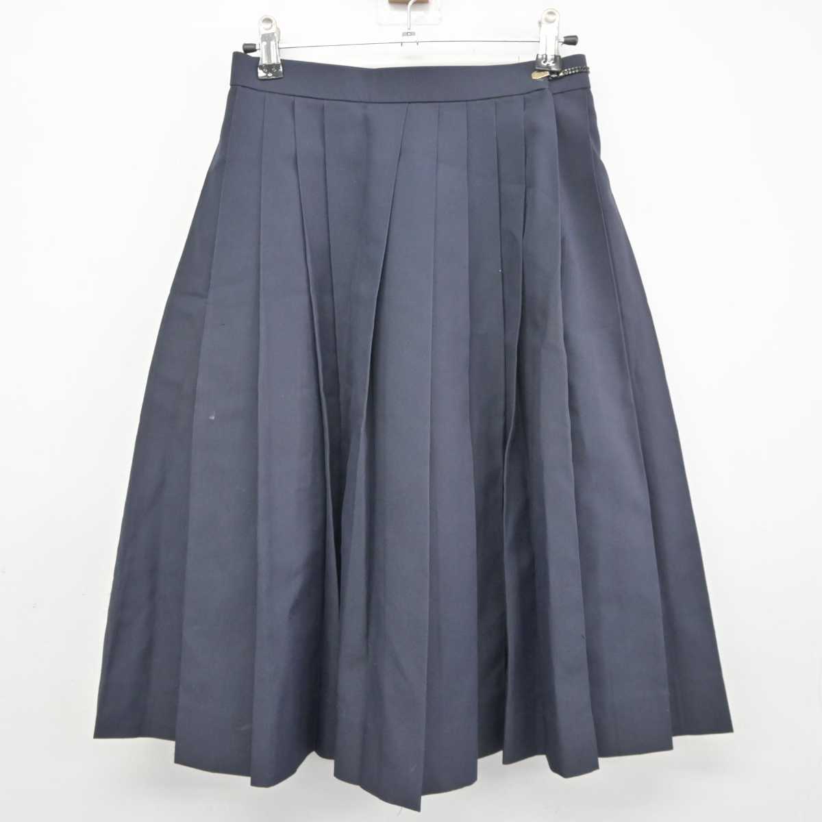 【中古】福井県 高志高等学校 女子制服 3点 (セーラー服・スカート) sf044801